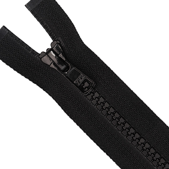 YKK- #5 Black/White Vislon Open-End & Closed-End YKK Zipper