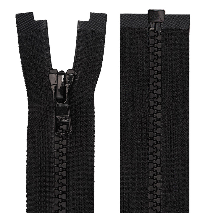 YKK- #5 Black Vislon Open-End & Closed-End YKK Zipper