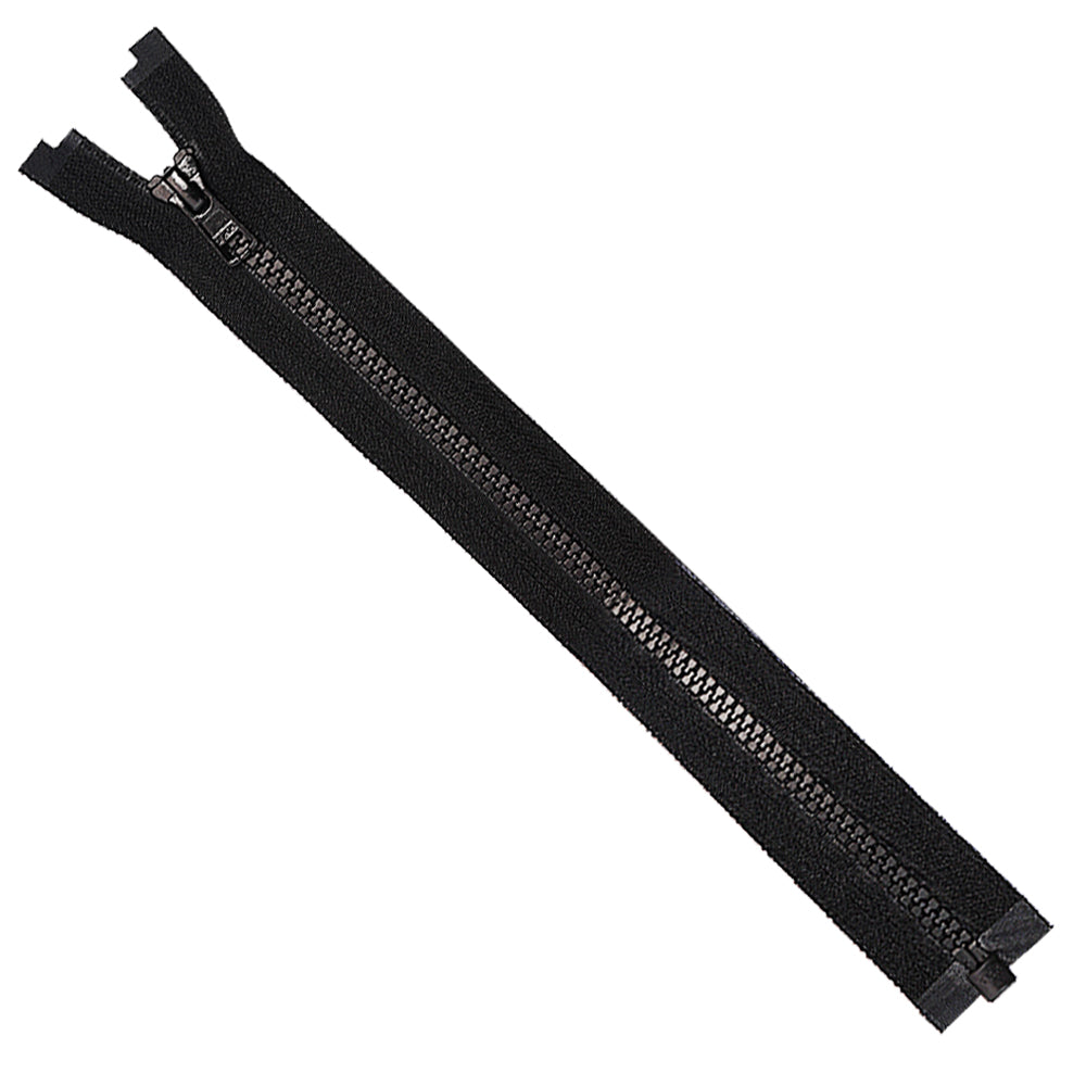 YKK- #5 Black Vislon Open-End & Closed-End YKK Zipper