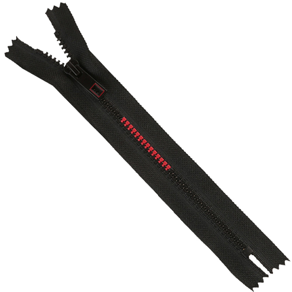 #5 Strong & Durable Closed-End Molded Plastic Sports Zipper