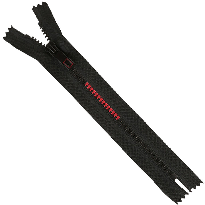 #5 Strong & Durable Closed-End Molded Plastic Sports Zipper
