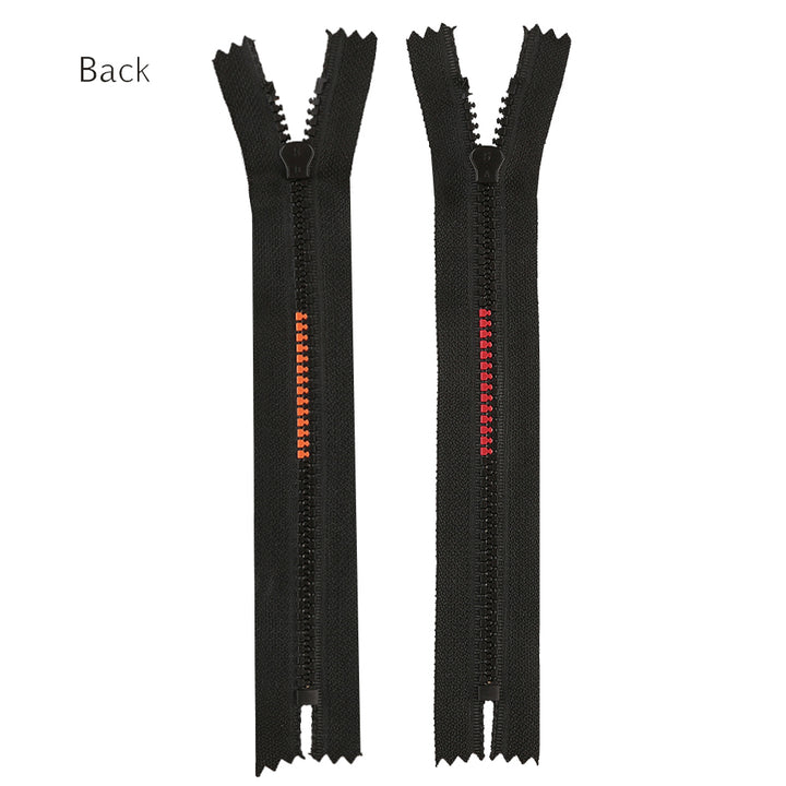 #5 Strong & Durable Closed-End Molded Plastic Sports Zipper