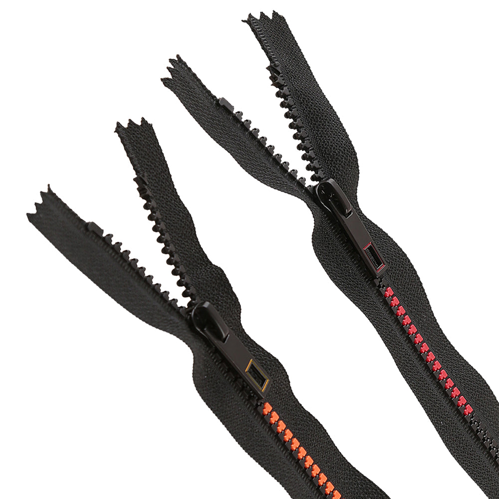 #5 Strong & Durable Closed-End Molded Plastic Sports Zipper