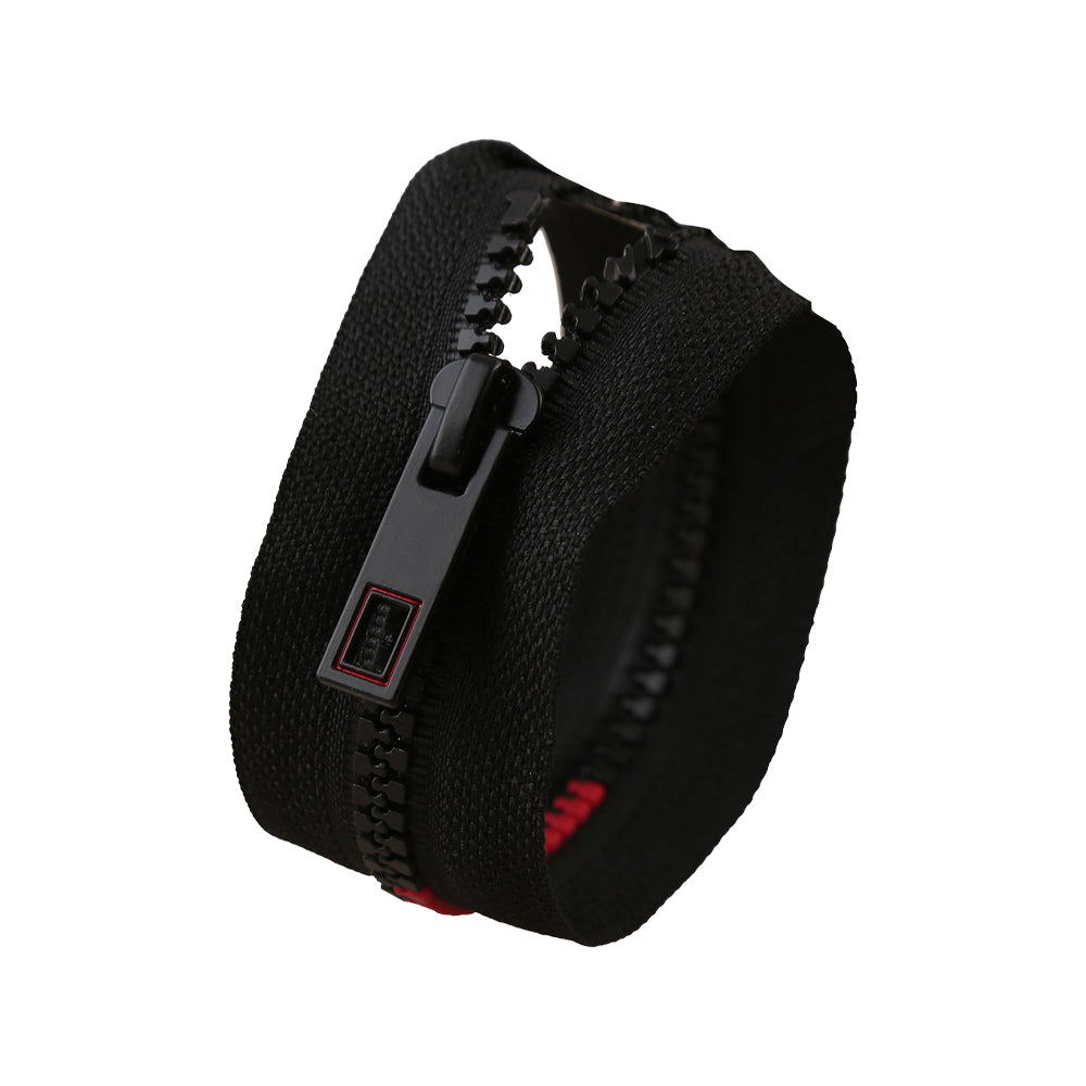 #5 Strong & Durable Closed-End Molded Plastic Sports Zipper