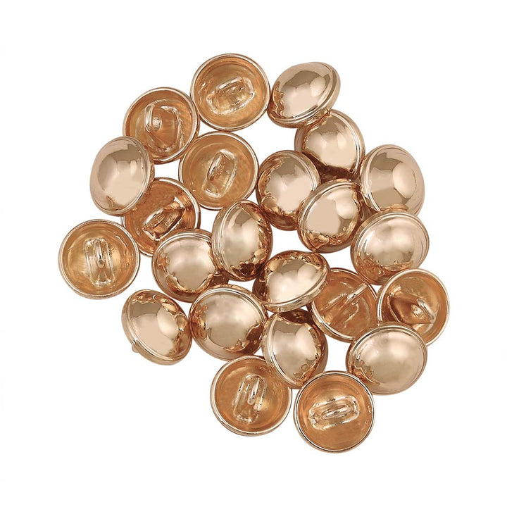 Shiny Smooth Dome Surface 16L Shirt/Kurta Loop Buttons