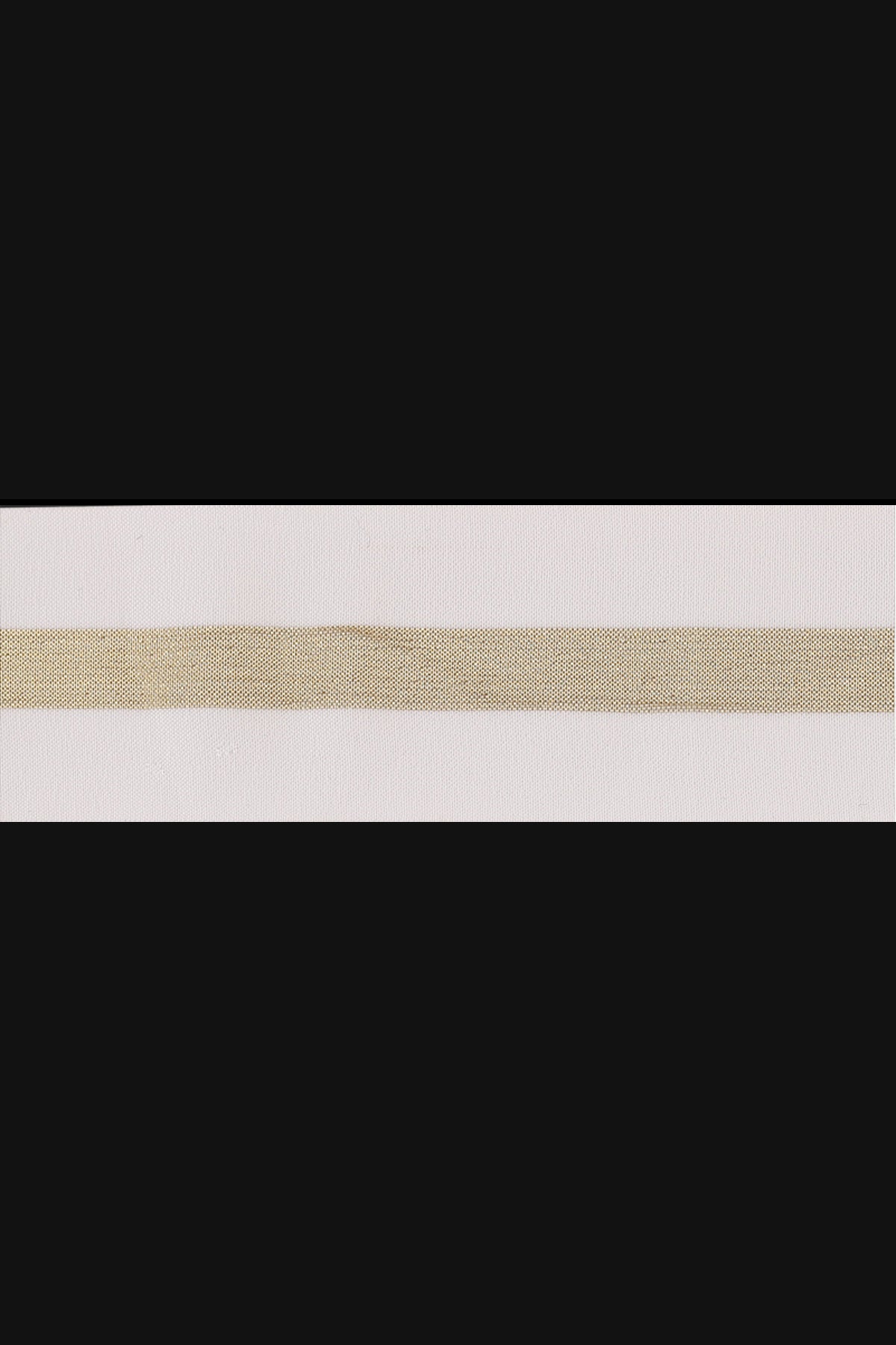 1.5 inch (40mm) Wide Gold Glitter Striped Soft White Elastic Band, Sof