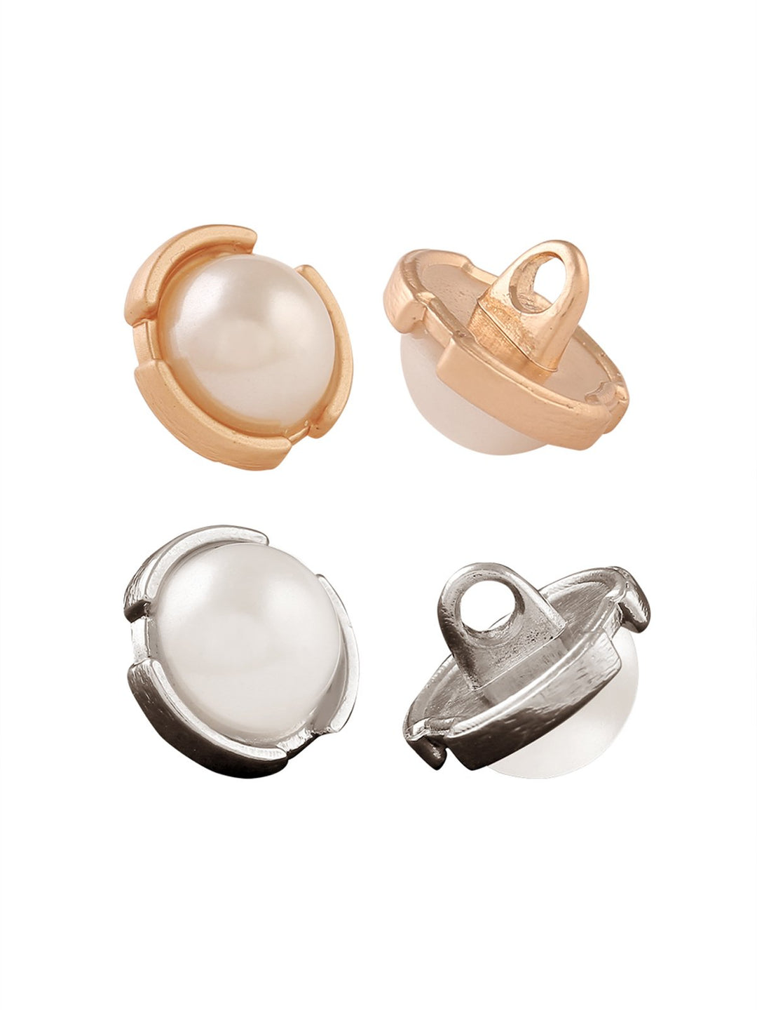 Round Shape Cutting Edges Pearl Button