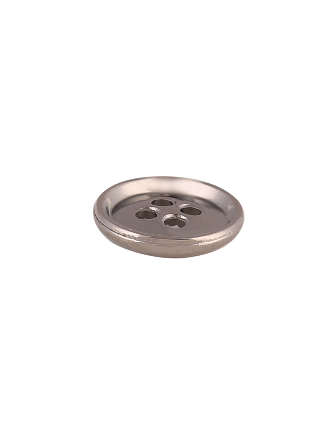 Engraved Design 4-Hole Round Shape Metal Button