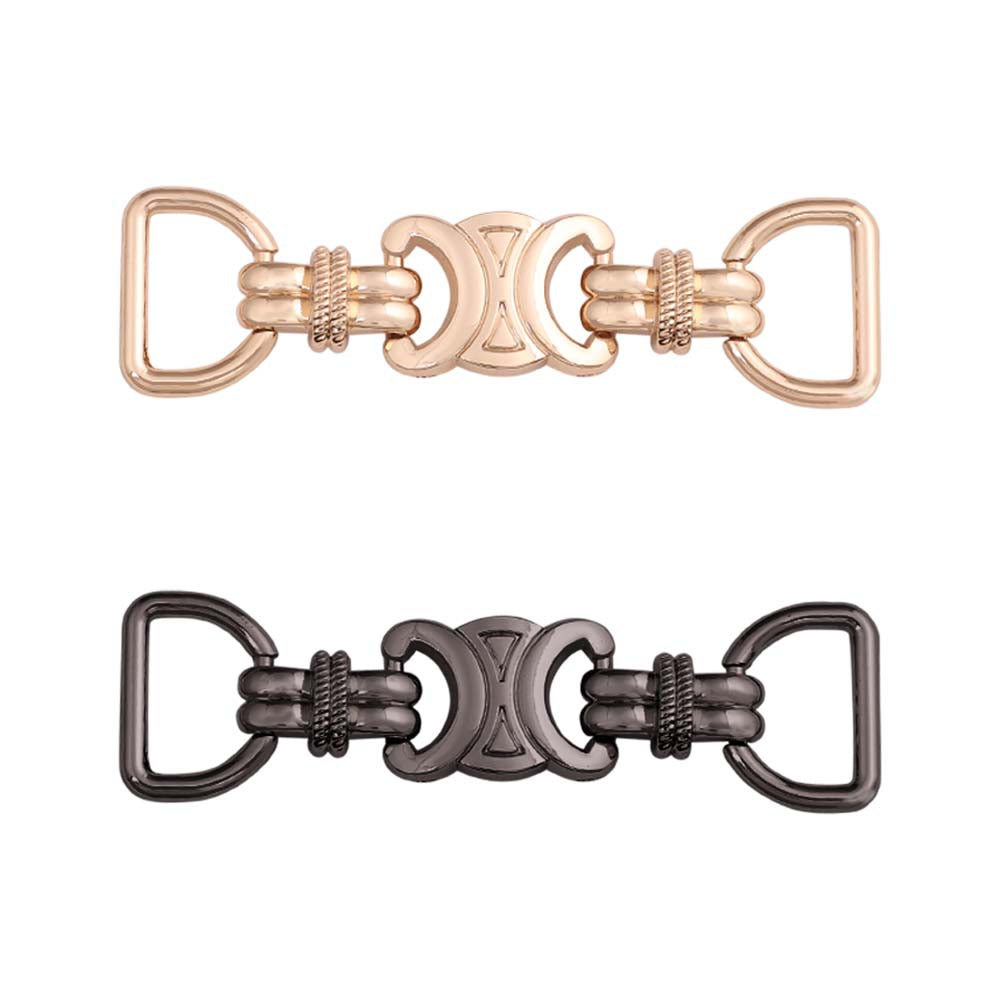 Decorative Shoe Buckle Clip Belt Accessory for Clothing