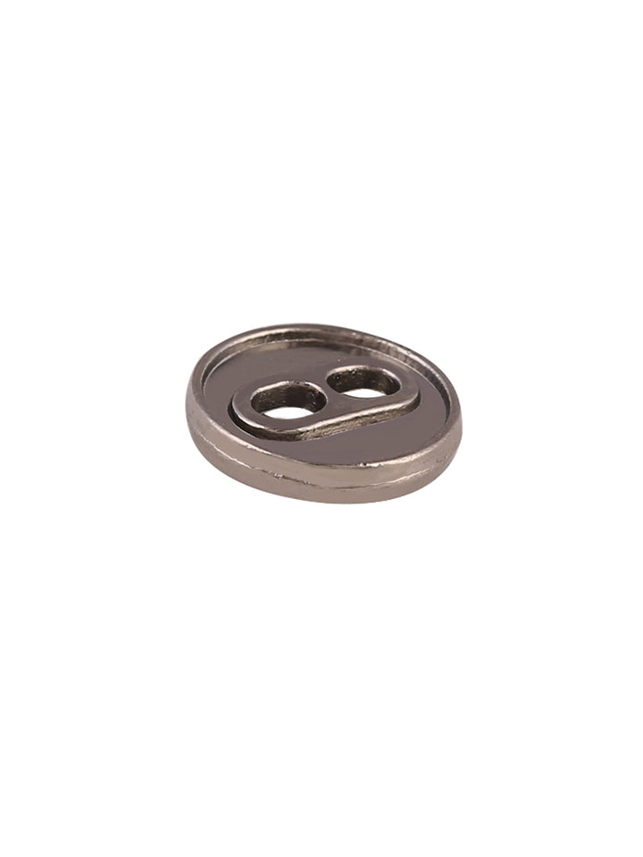 Beautiful Surface Finish 2-Hole Round Shape Metal Button