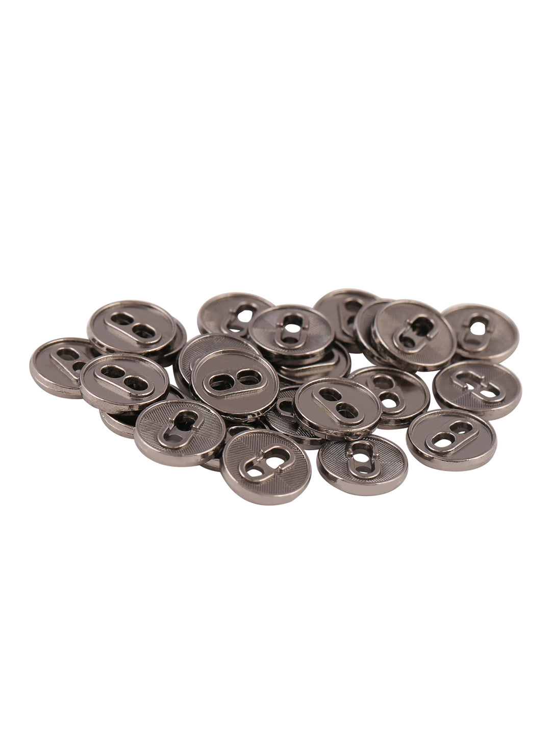 Beautiful Surface Finish 2-Hole Round Shape Metal Button