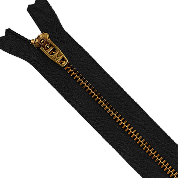 YKK- #5 Brass Closed-End 6inch YKK Jeans Zipper
