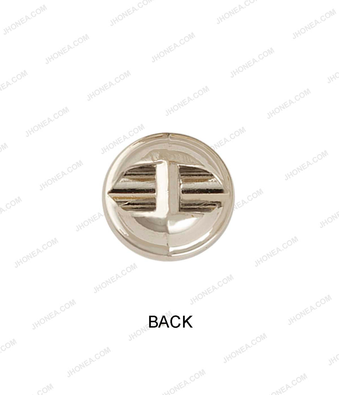 Shiny Gold & Shiny Silver Accent Border Dome Pearl Buttons