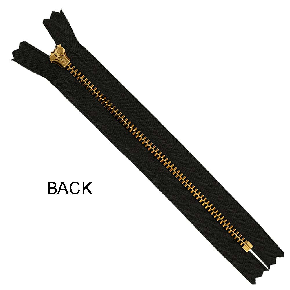 YKK- #5 Brass Closed-End 6inch YKK Jeans Zipper