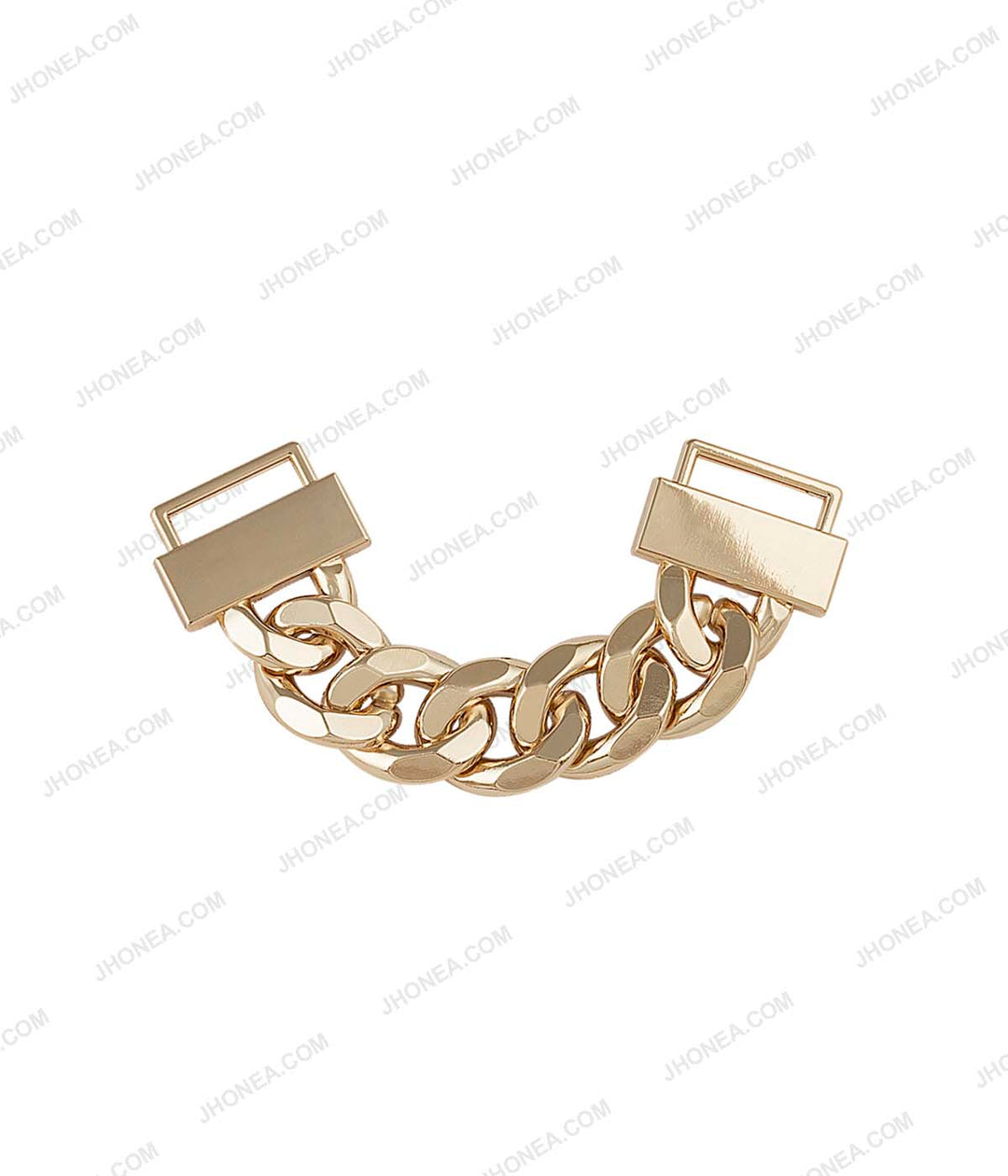Chain Design Shiny Metal Fashion Belt Accessory