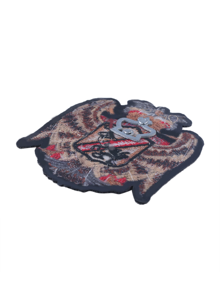 Classic Eagle Rampant & Crown Badge Embroidery Patch