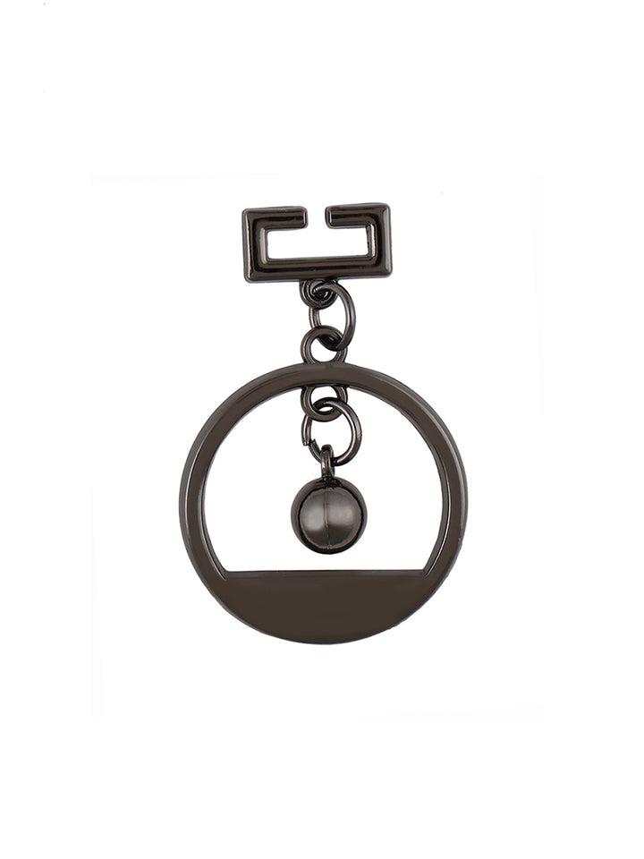 Western Style Pant Loopy Fashion Accessory in Shiny Black Nickel (GunMetal) Colour