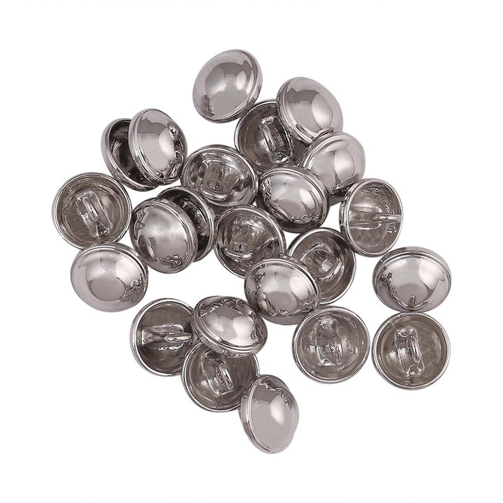Shiny Smooth Dome Surface 16L Shirt/Kurta Loop Buttons