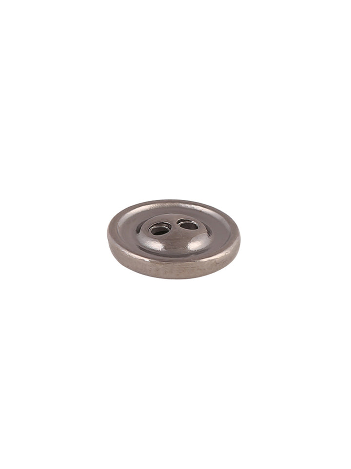 Premium 2-Hole Slight Hollow Round Shape Metal Buttons