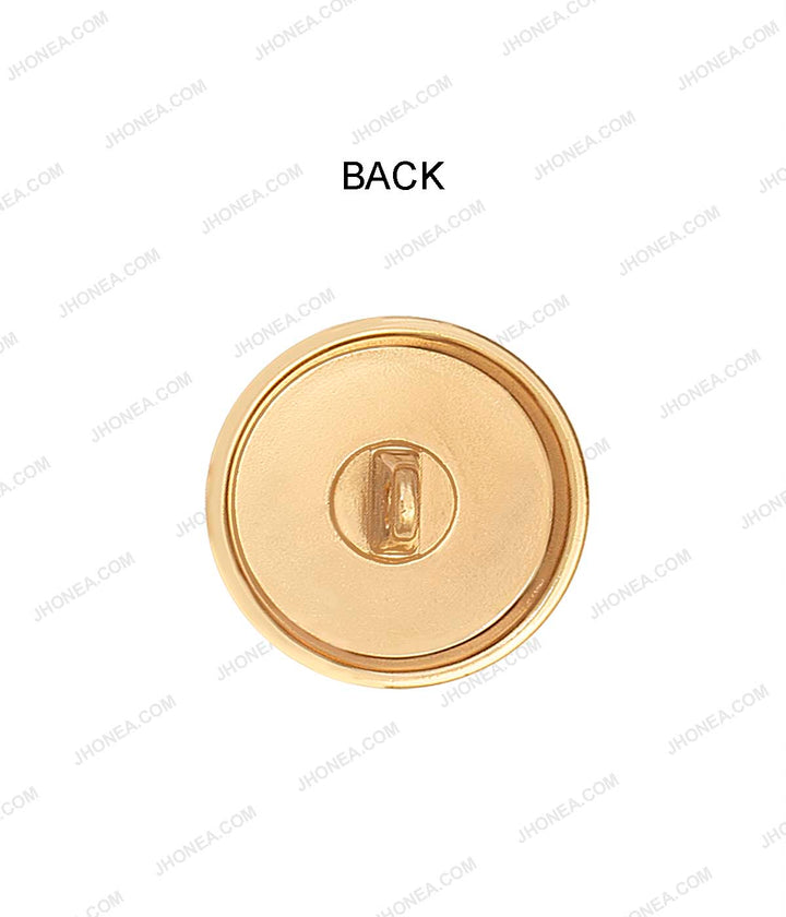 Premium Smooth Shiny Surface Shirt/Coat Classic Loop Metal Buttons