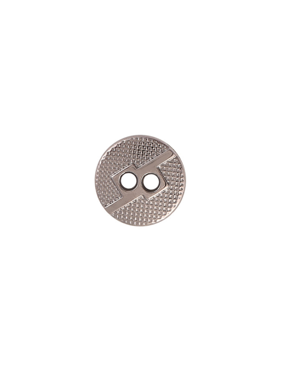 Square 2-Hole Round Shape Unique Surface Finish Shirt Button