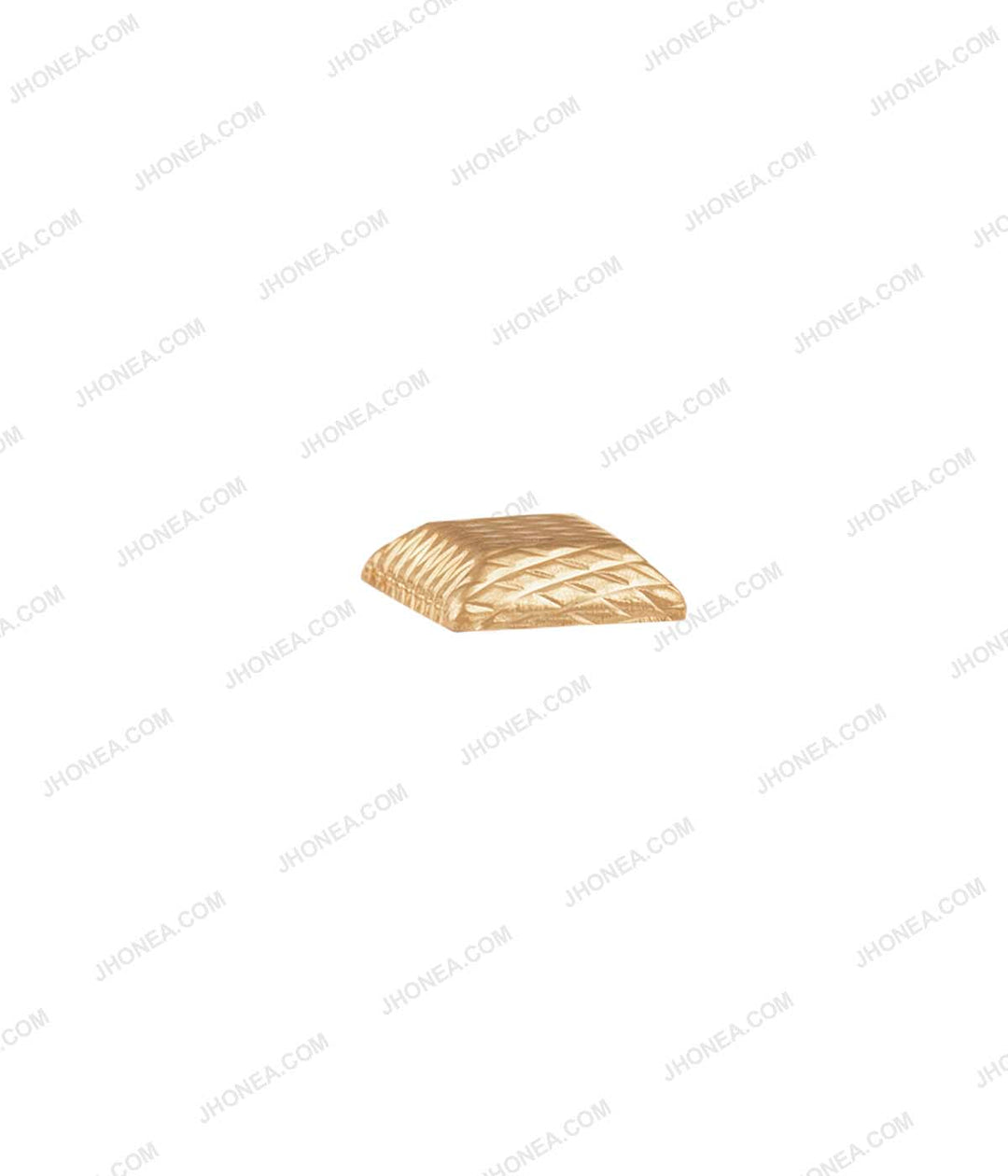 Small Square Shape Golden Checks Design Hotfix for Suits