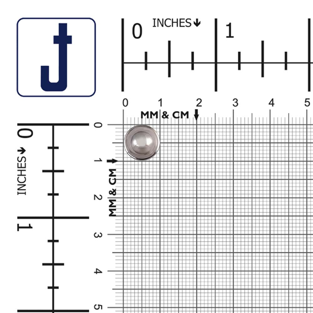 Shiny Smooth Dome Surface 16L Shirt/Kurta Loop Buttons