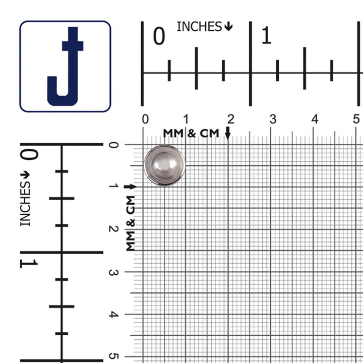 Shiny Smooth Dome Surface 16L Shirt/Kurta Loop Buttons