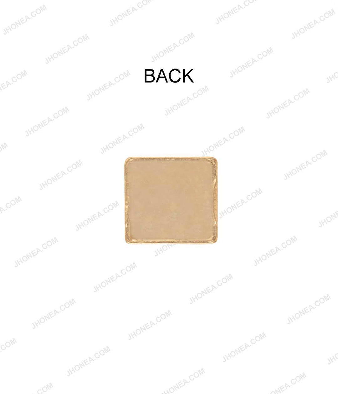 Western Style Square Shape Blocks Structure Studs for Suits