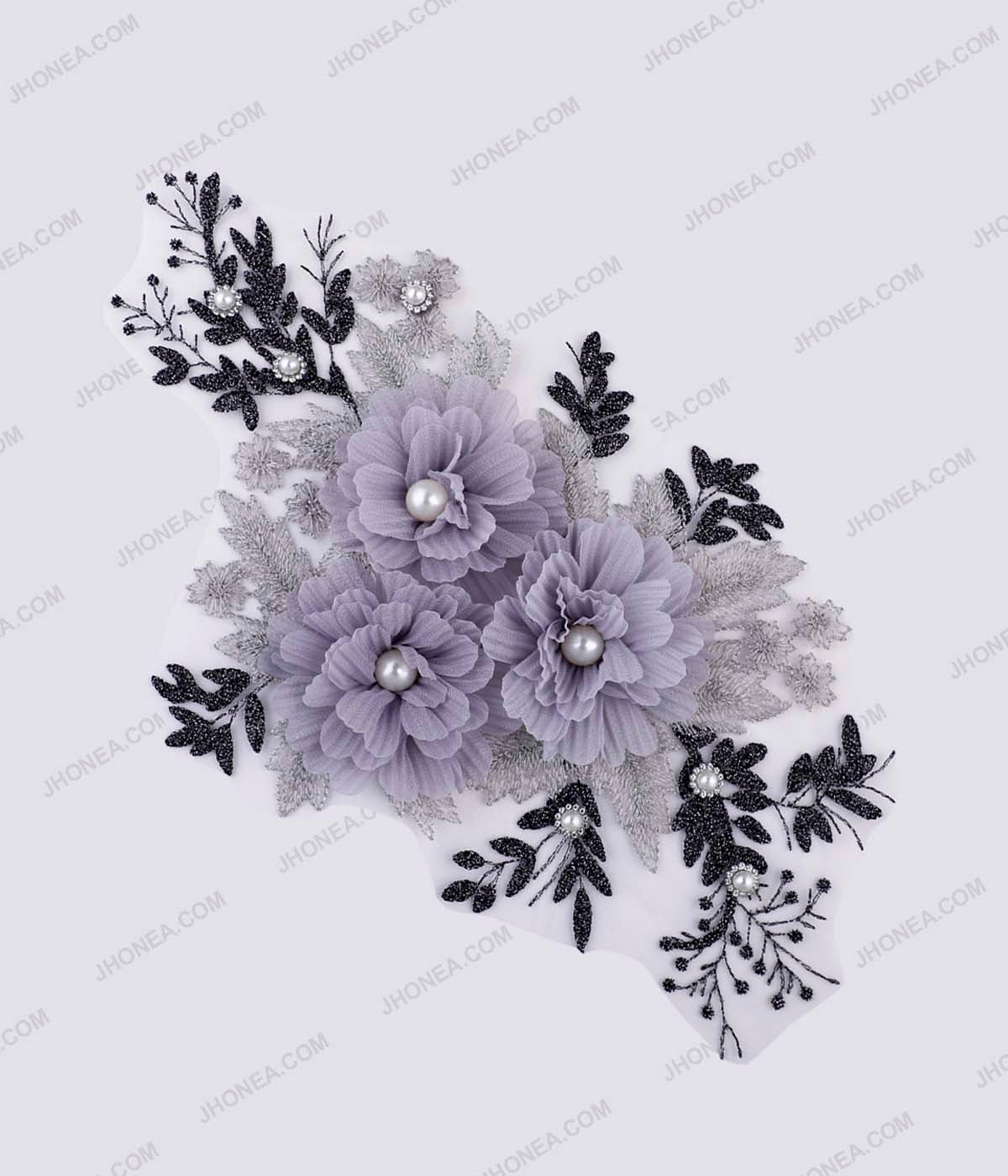 dress patch design CUSTOM EMBROIDERED WEDDING DRESS PATCH, FISHTAIL II FONT as shown, Mix and Match Design Elements, Fabric Choices, Specialty Patches