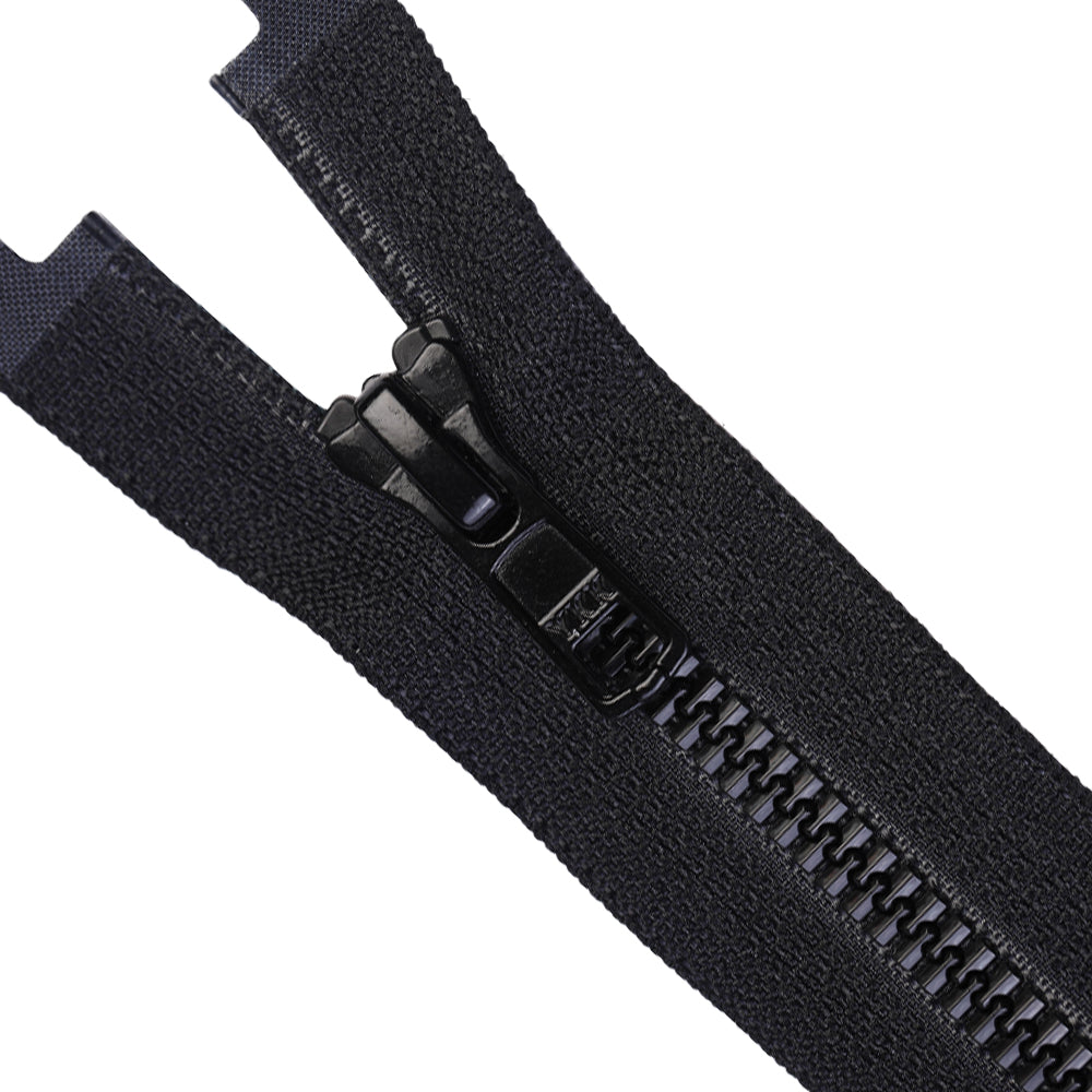 YKK- #5 Black Vislon Closed-End & Open-End YKK Zipper