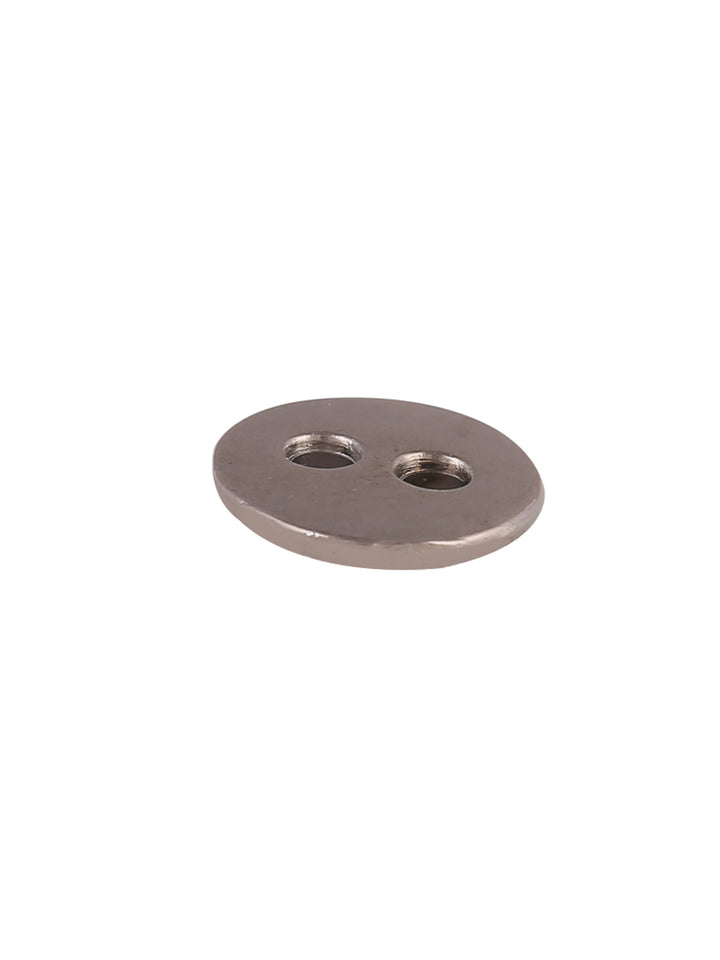 Premium Round Shape Stars Engraved 2-Hole Metal Buttons