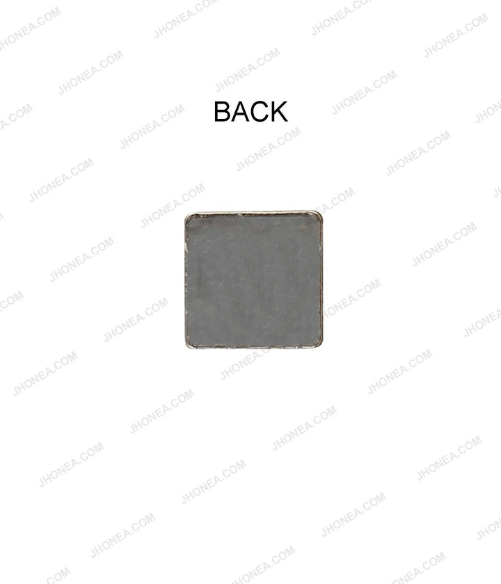 Western Style Square Shape Blocks Structure Studs for Suits