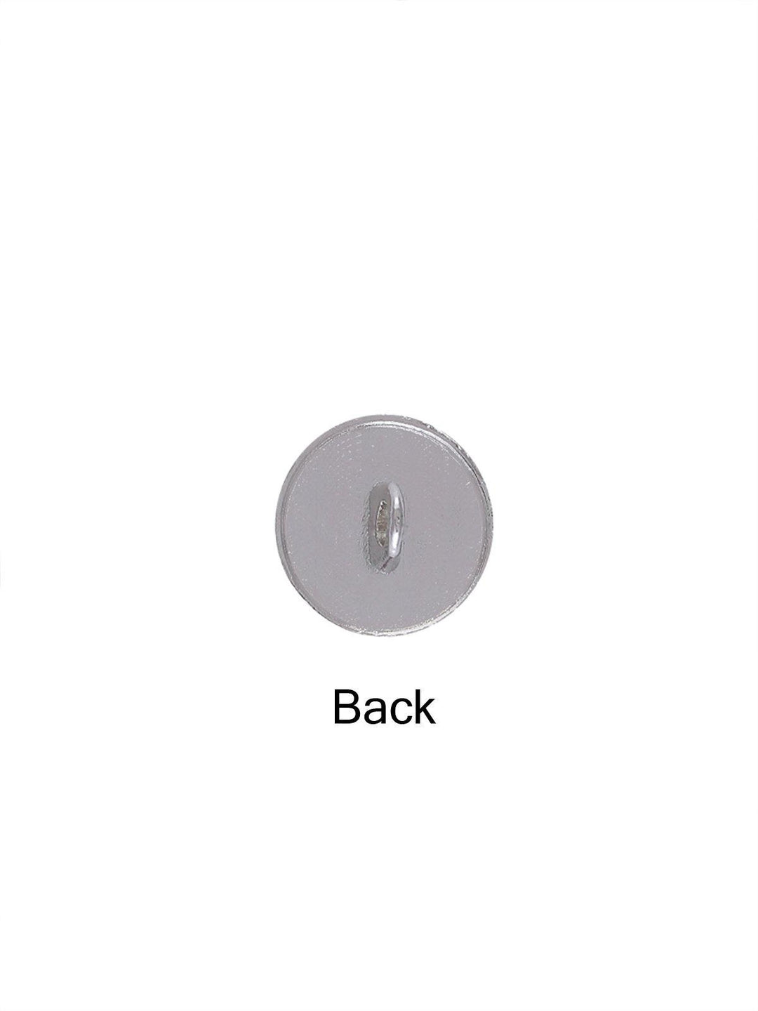 Classy Round Shape Wreath Design Lamination Lucite Button - Jhonea Accessories