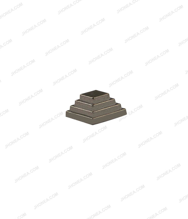 Western Style Square Shape Blocks Structure Studs for Suits