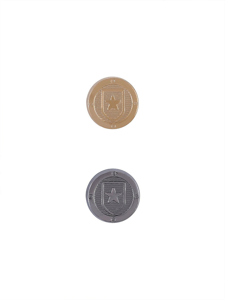 Royal Star Badge Design Downhole Metal Button