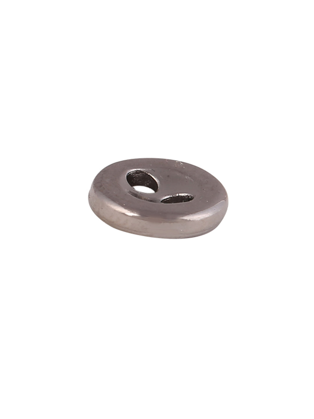 Hollow Round Shape Small Size Rounded Rim Metal Button