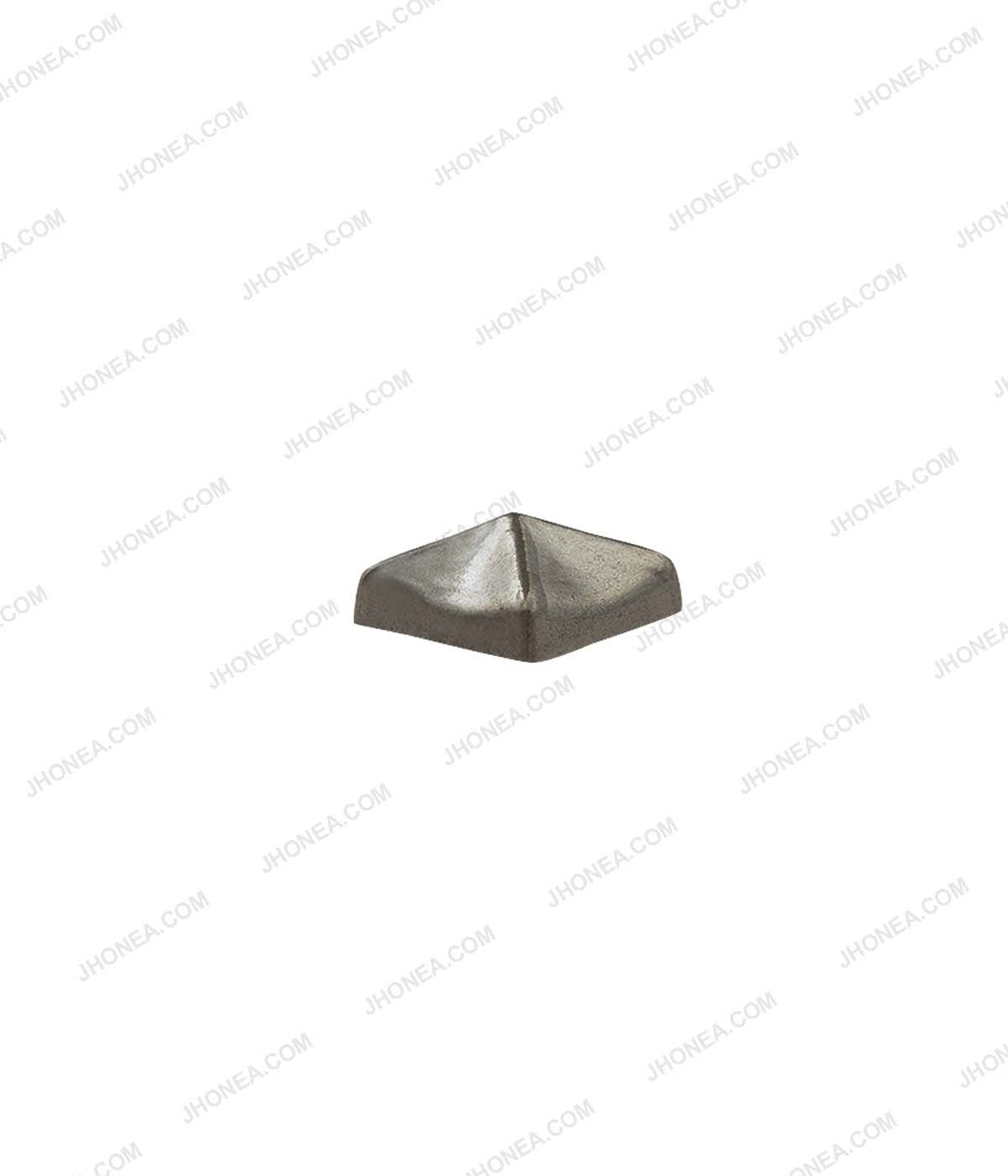 Western Style Square Shape Gunmetal Hotfix Studs for Jackets