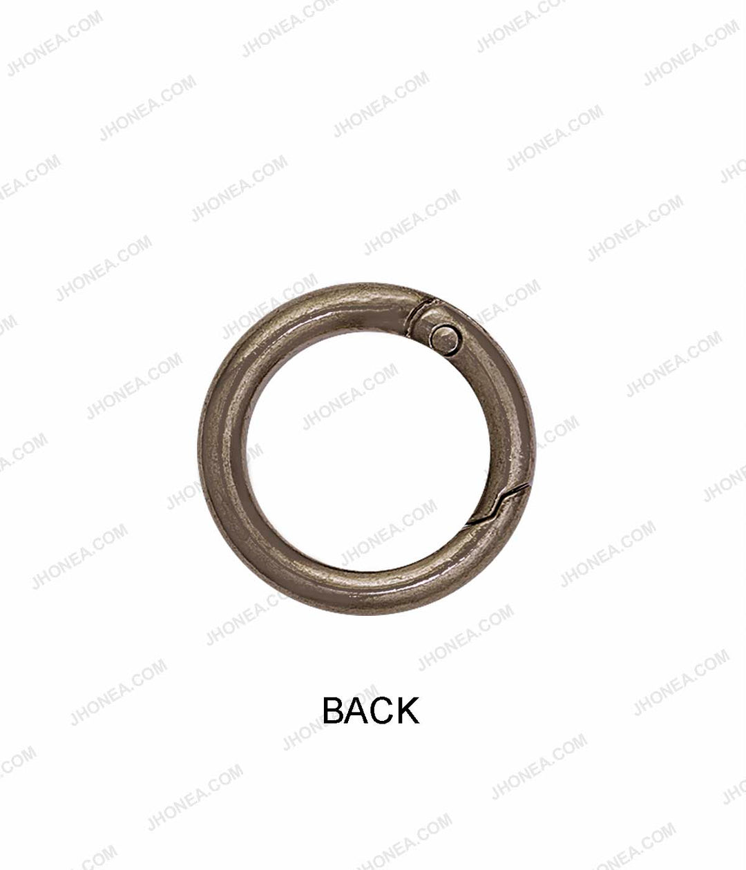 Golden & Gunmetal Connector Metal Closed Jump Rings
