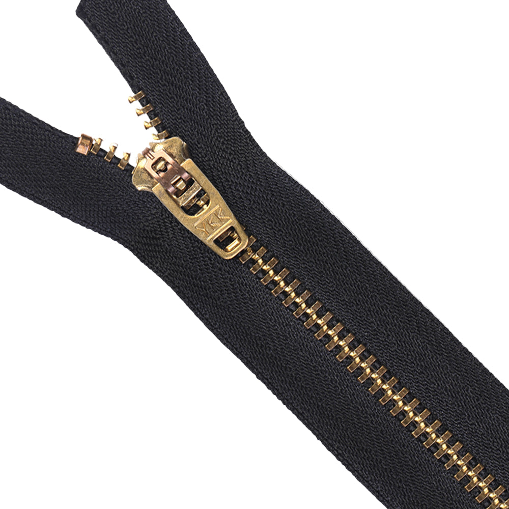 YKK- #5 Brass Closed-End 6inch YKK Jeans Zipper
