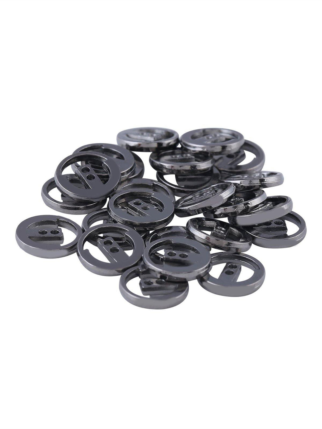 Classic 2-Hole Shirt Metal Button - Jhonea Accessories