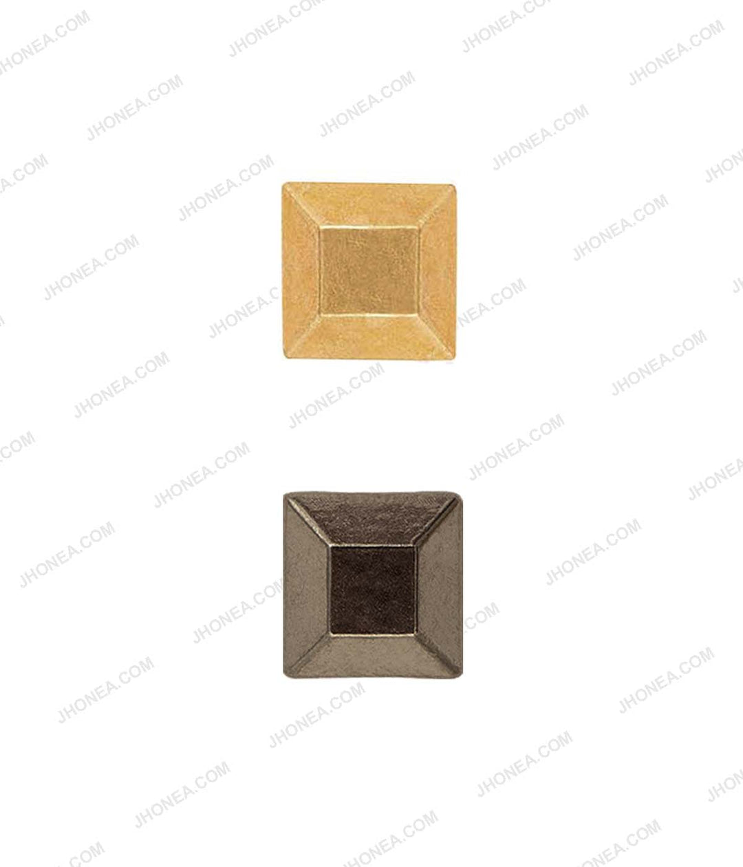 Western Style Square Shape Hotfix Studs for Blazer Embellishment