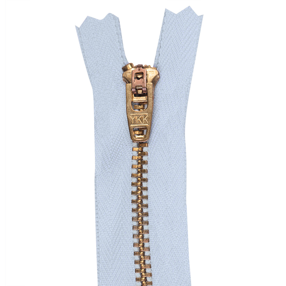 YKK- #5 Brass Closed-End 6inch YKK Jeans Zipper