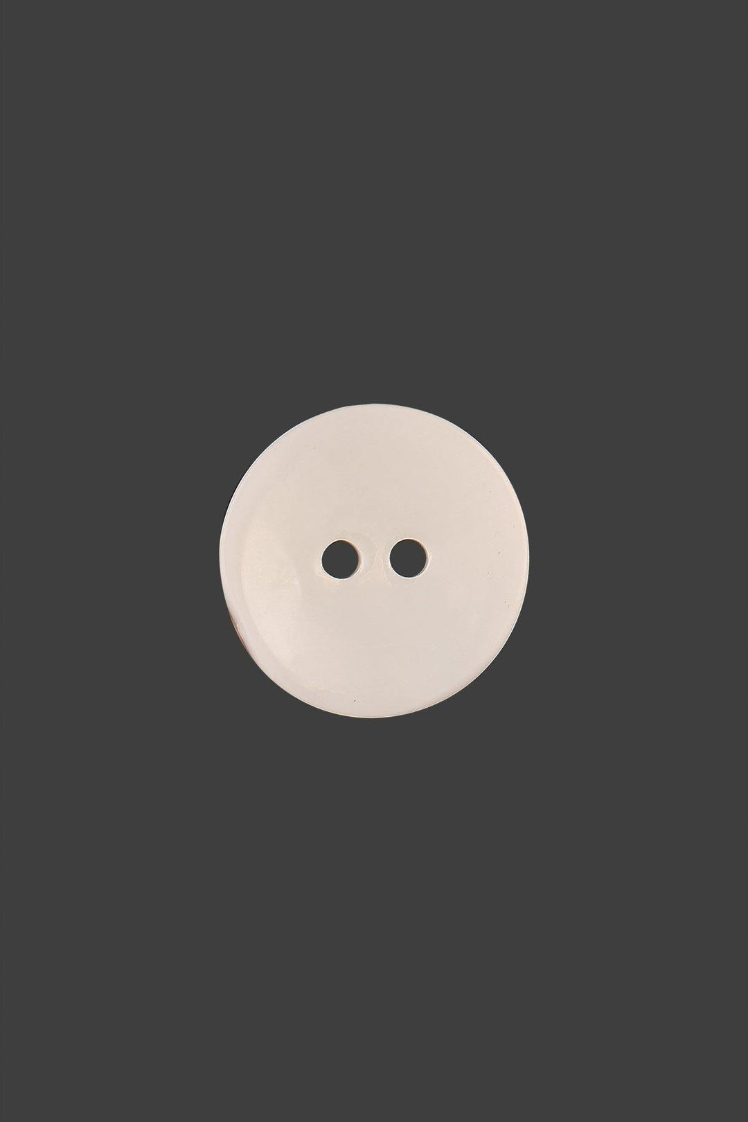 Fancy Round Shape 2-Hole Natural Button