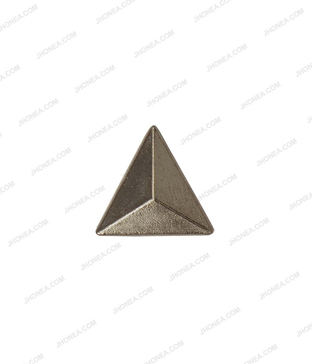 Suit/Blazer Lapel Embellishment Triangle Shape Gunmetal Colour Hotfix Studs