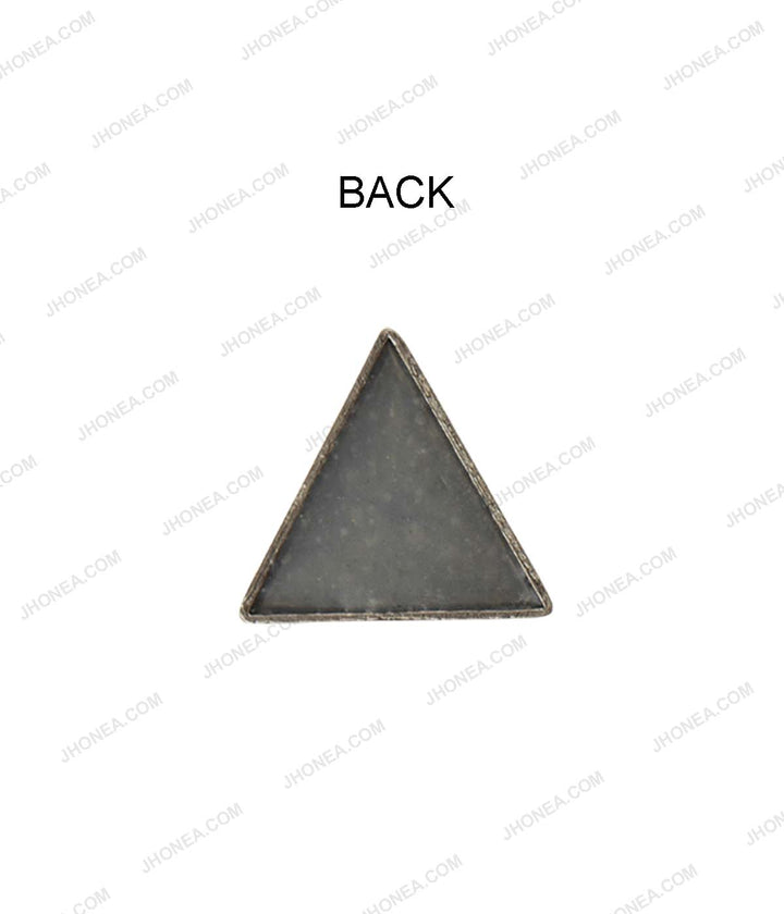 Suit/Blazer Lapel Embellishment Triangle Shape Hotfix Studs