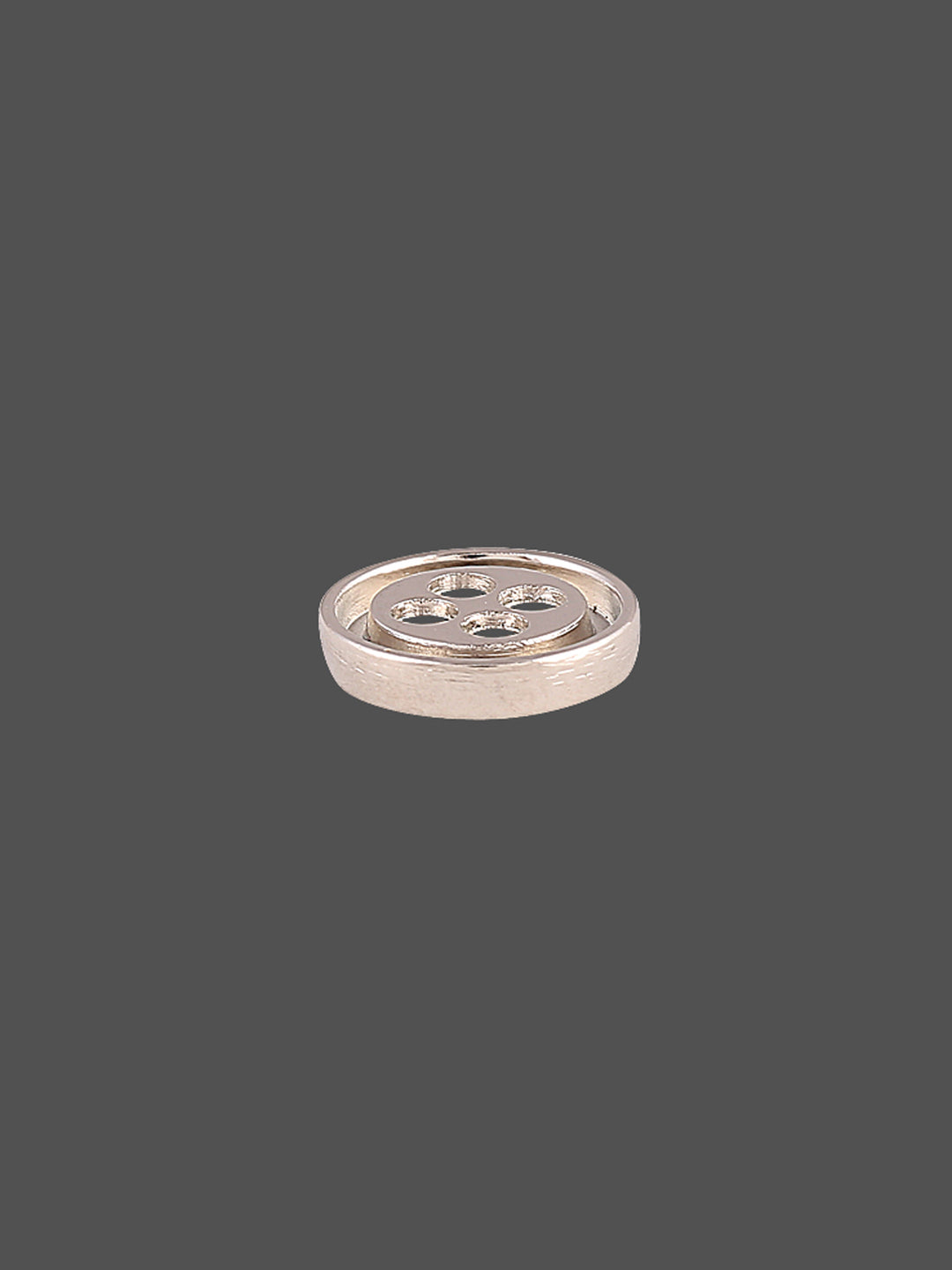 Fashion Round Shape 4-Hole Shirt Metal Button