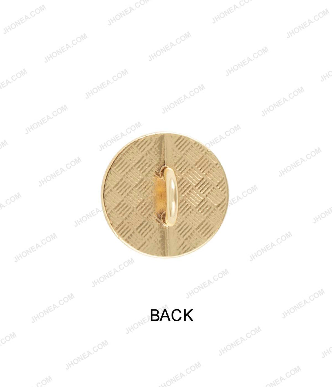 Shiny Gold & Shiny Silver Black Enamel Royal Men's Shirt Buttons