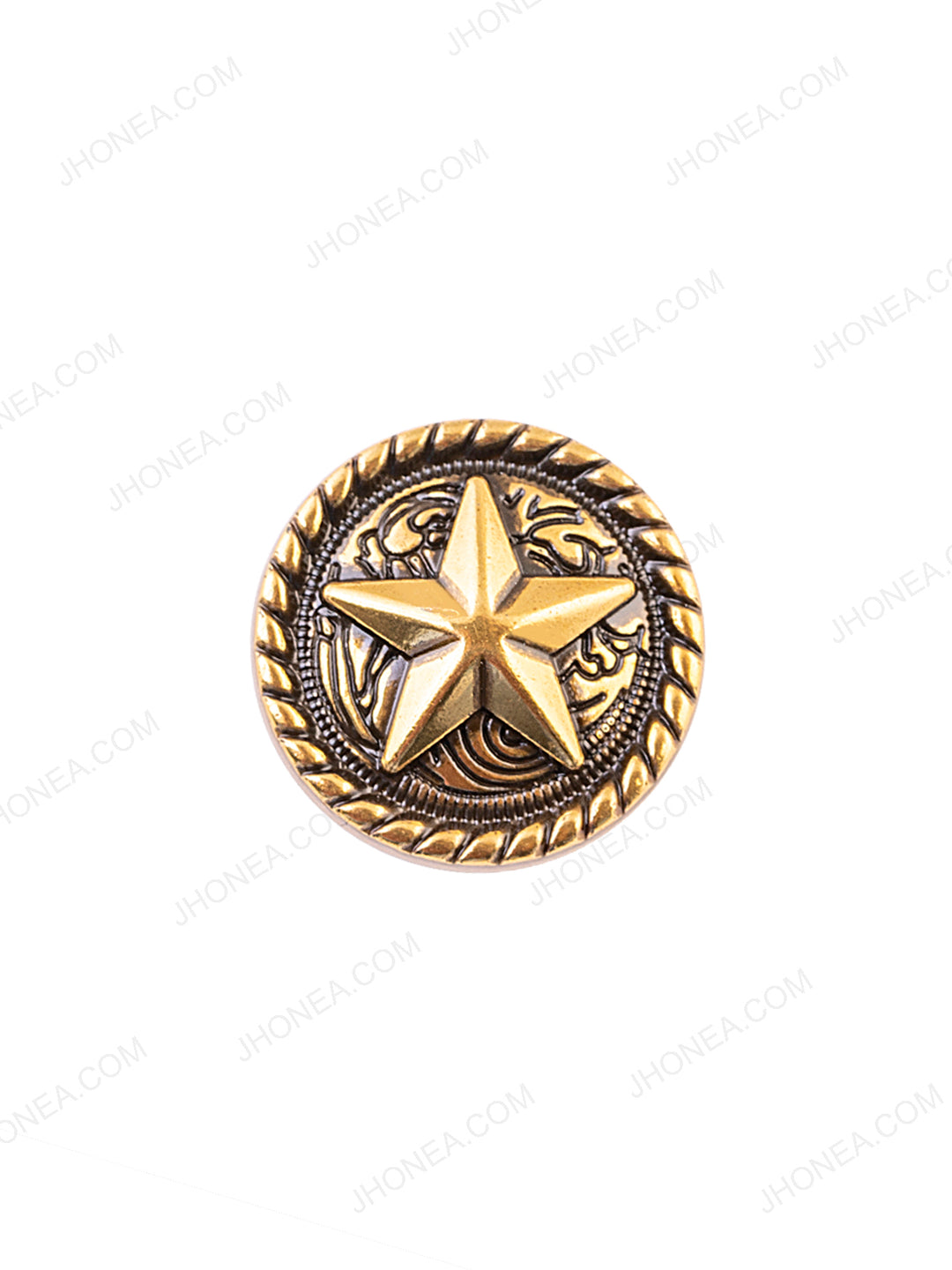 Western Style Antique Gold Indo-Western Buttons