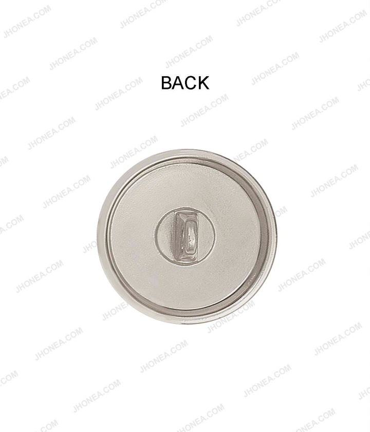 Premium Smooth Shiny Surface Shirt/Coat Classic Loop Metal Buttons